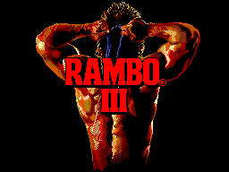 Rambo III (USA, Europe) Title Screen